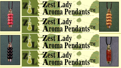 eshop at Zest Lady Aroma Pendants's web store for American Made products
